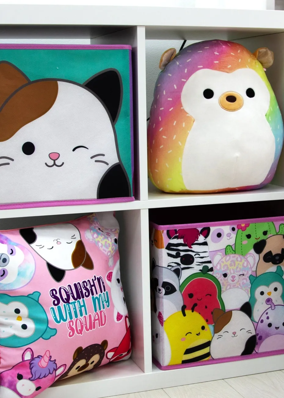 Squishmallows Multi Colour Squares 2 Pack Storage Box