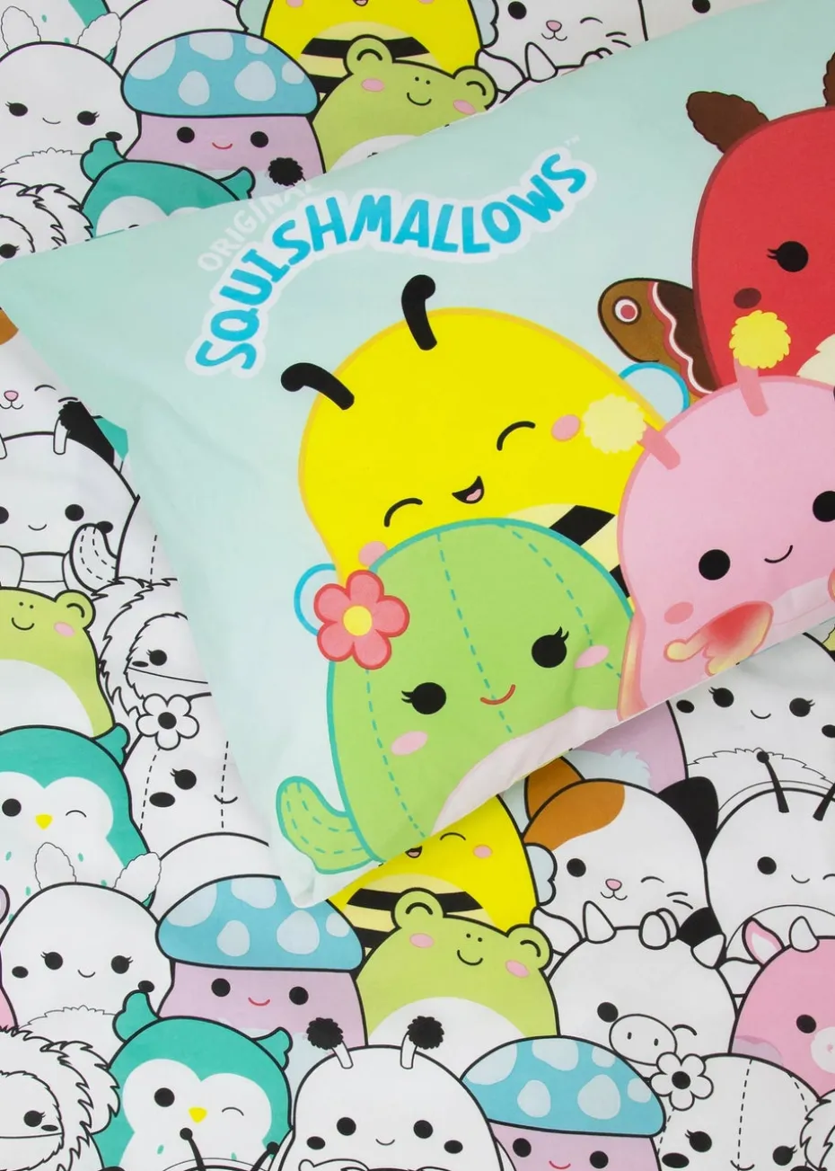 Squishmallows Multi Flash Polycotton Duvet Cover Set