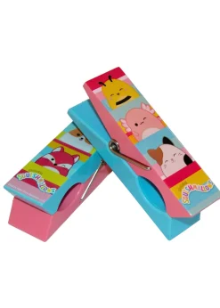 Squishmallows Stripes Beach Pool Towel Clips
