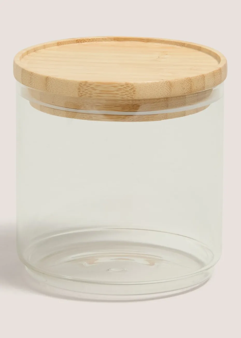 Stackable Glass Jar
