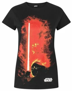 Star Wars Black Darth Vader Lightsaber T Shirt