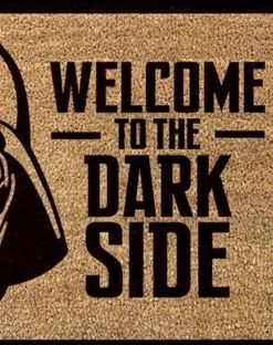 Star Wars Brown Darth Vader Welcome To The Dark Side Coir Door Mat