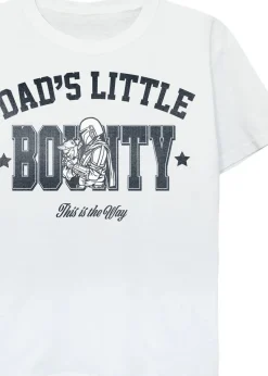 Star Wars Dads Little Bounty Kids White T Shirt (3-13 Years)