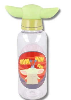 Star Wars Green/White Child Mandalorian 3D Figure Bottle (560 ml)