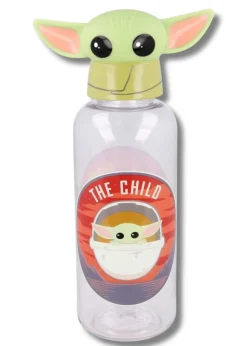 Star Wars Green/White Child Mandalorian 3D Figure Bottle (560 ml)