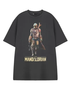 Star Wars Grey The Mandalorian T Shirt