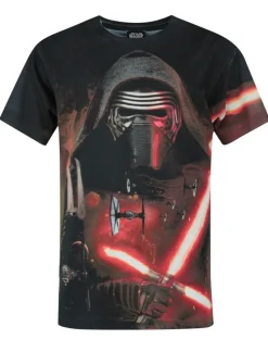 Star Wars Kids Black Kylo Ren T-Shirt (3-12 Years)