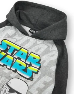 Star Wars Kids Grey Hoodie (3-10 Years)