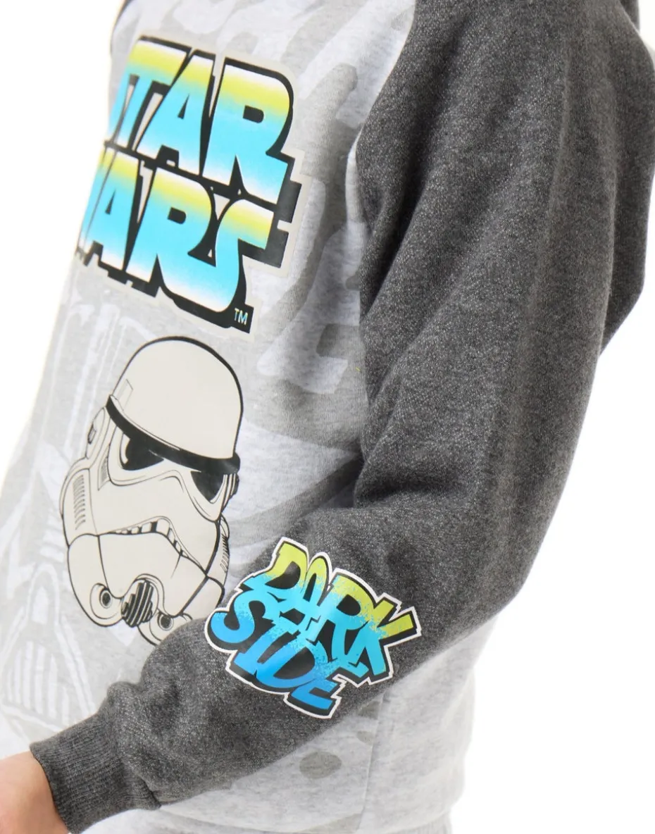 Star Wars Kids Grey Hoodie (3-10 Years)