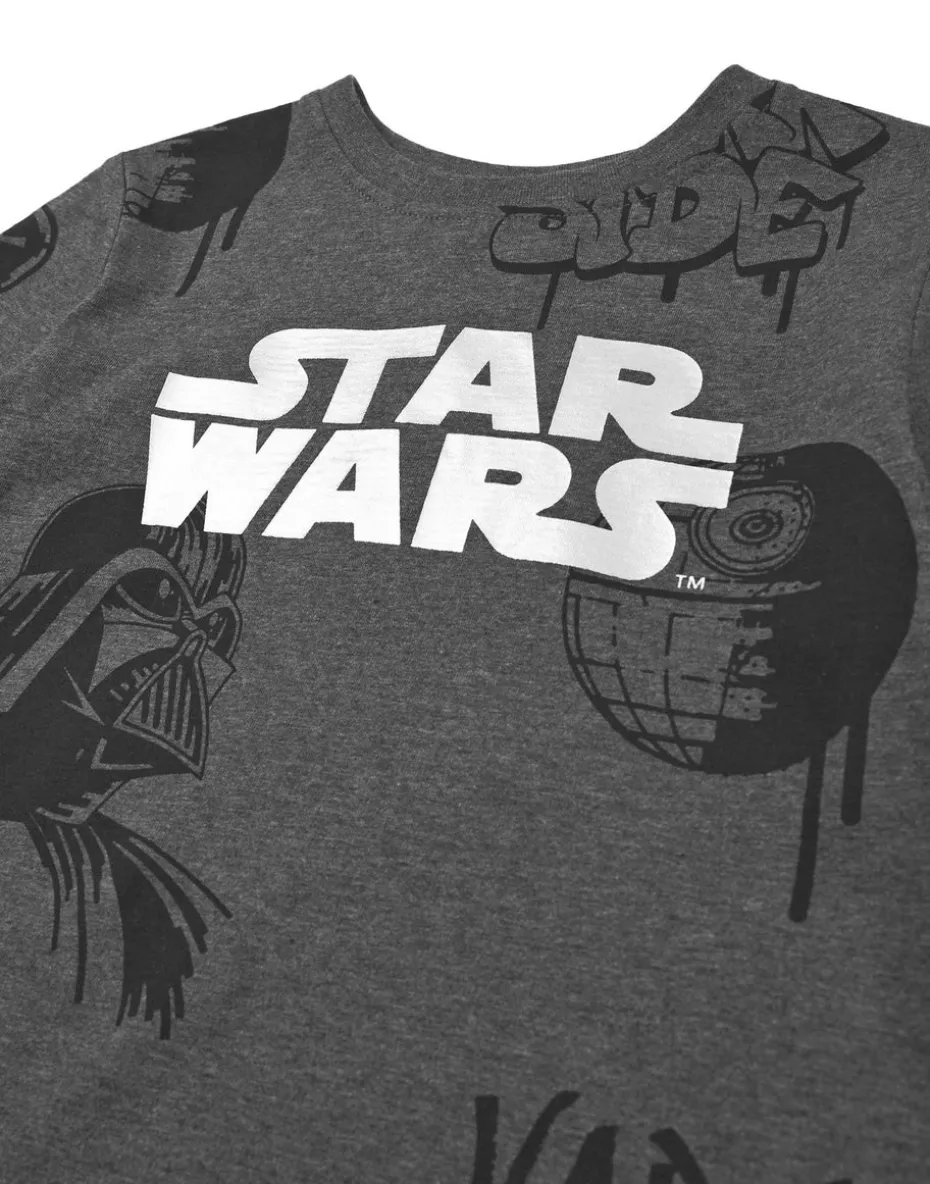 Star Wars Kids Grey T Shirt (3-10 Years)