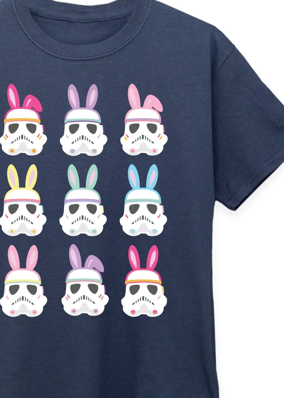Star Wars Stormtrooper Bunnies Kids Navy T-Shirt (3-13 Years)