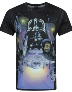 Star Wars White Darth Vader Empire Strikes Back T Shirt