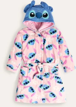 Stitch Girls Fleece Dressing Gown