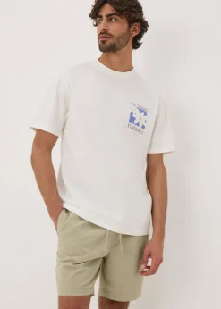 Stone Drawcord Chino Shorts