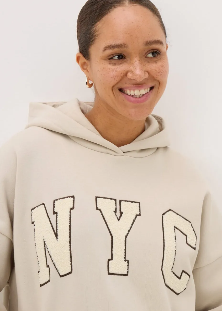 Stone NYC Applique Hoodie