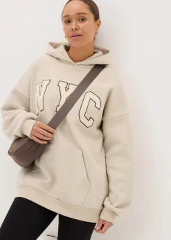 Stone NYC Applique Hoodie