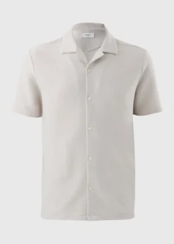 Stone Smart Co Ord Ottoman Shirt