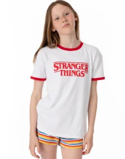 Stranger Things Kids Shortie Multi Pyjamas (7-14 Years)