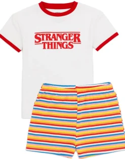 Stranger Things Kids Shortie Multi Pyjamas (7-14 Years)