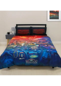 Stranger Things Town Panel Duvet Set