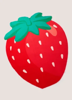Strawberry Fruit Beach Towel