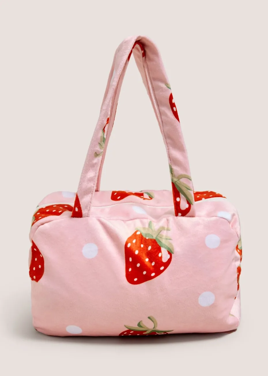 Strawberry Fruit Beach Towel
