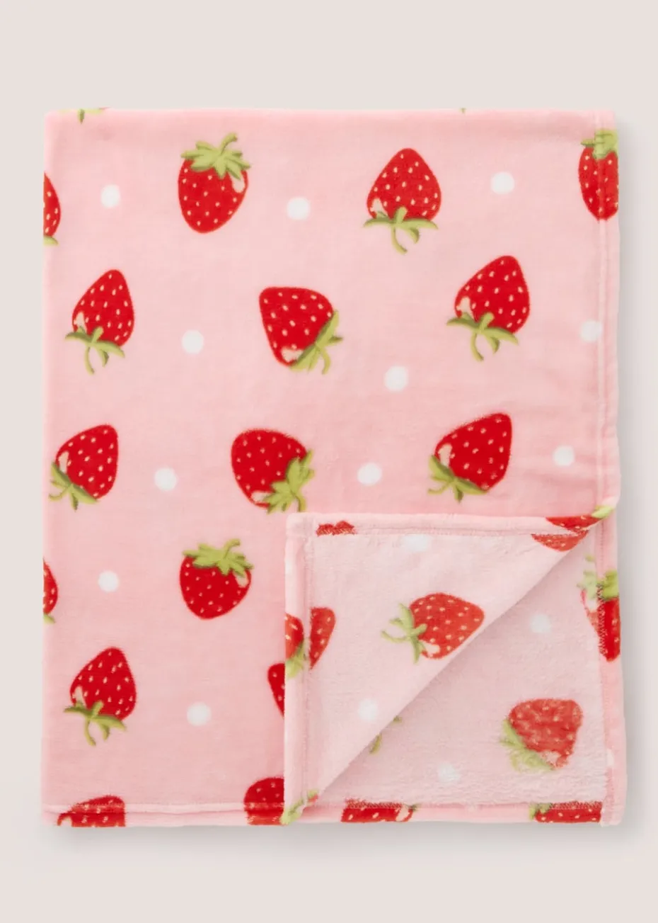 Strawberry Fruit Beach Towel