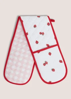 Strawberry Oven Gloves (19cm x 90cm)