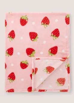 Strawberry Travel Blanket