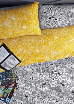 Style Lab Doodles Abstract Duvet Cover Set