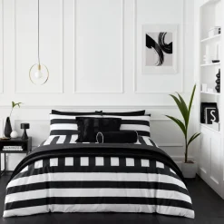 Style Sisters Bold Stripe Duvet Cover Set