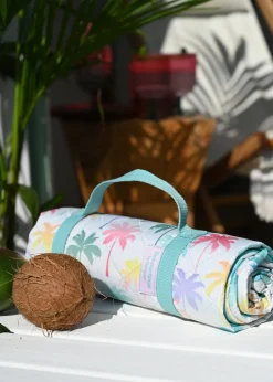 Summerhouse by Navigate Coconut Grove Quilted Picnic Blanket - Ombre Palm