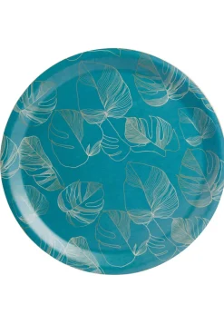 Summerhouse by Navigate Green Botanicals Willow Wood Round Serving Tray