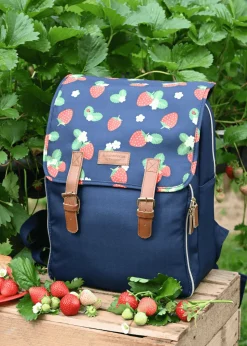 Summerhouse by Navigate Strawberries & Cream 4 Person Filled Picnic Backpack