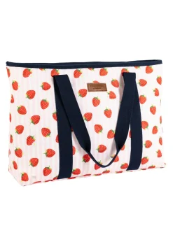 Summerhouse by Navigate Strawberries & Cream Shoulder Tote (25L)