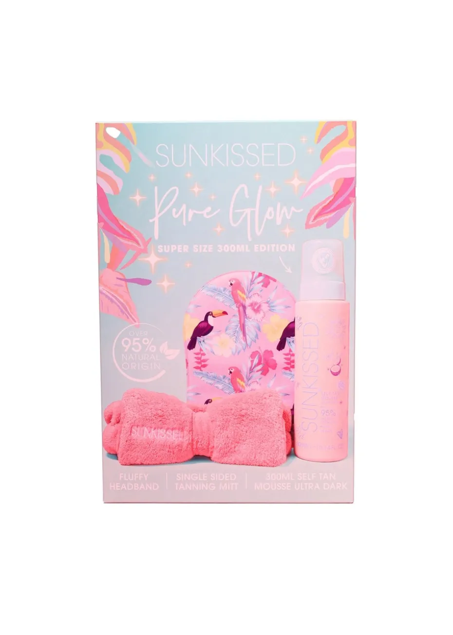 Sunkissed Pure Glow Self Tan Ultra Dark Edition Gift Set