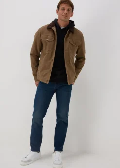 Tan Cord Canvas Jacket