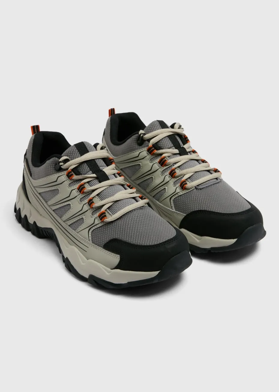 Tan Water Resistant Trek Trainers