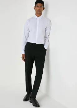 Taylor & Wright Black Skinny Fit Trousers