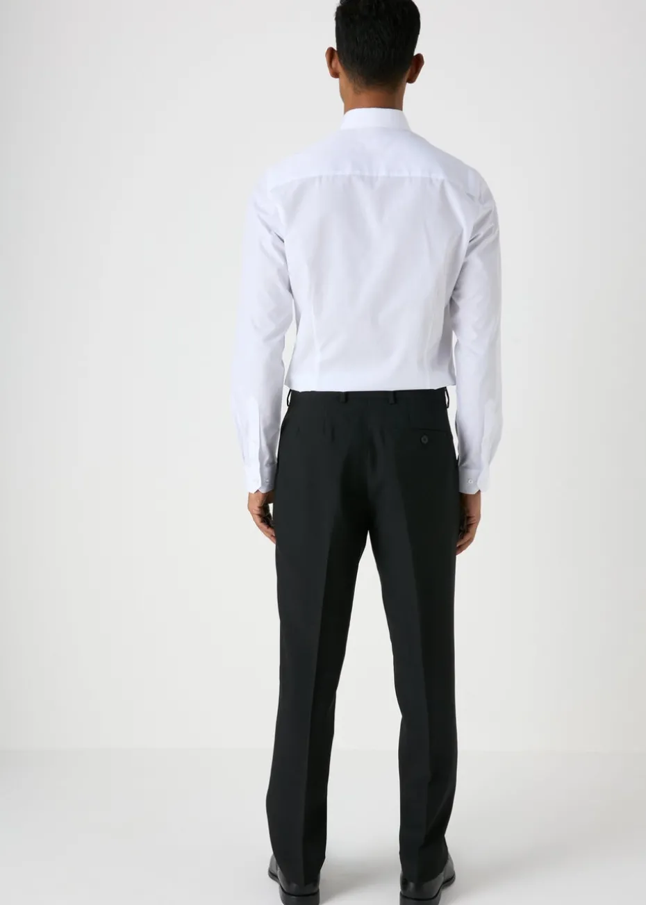 Taylor & Wright Black Skinny Fit Trousers
