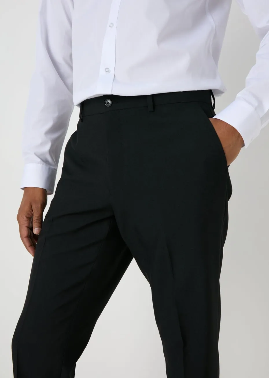 Taylor & Wright Black Skinny Fit Trousers