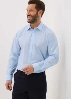 Taylor & Wright Blue Check Regular Fit Shirt