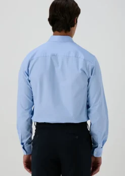 Taylor & Wright Blue Regular Fit Cotton Shirt