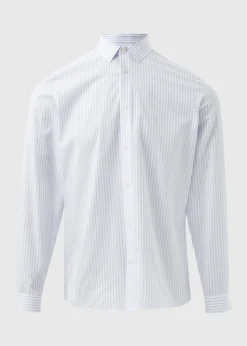 Taylor & Wright Blue Stripe Slim Fit Shirt