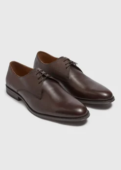 Taylor & Wright Brown Faux Leather Derby Shoe
