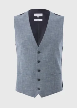 Taylor & Wright Cannes Blue Waistcoat