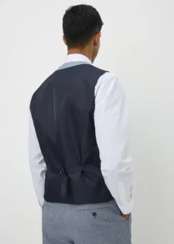 Taylor & Wright Cannes Blue Waistcoat
