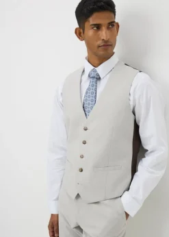 Taylor & Wright Carlo Italian Stone Tailored Waistcoat