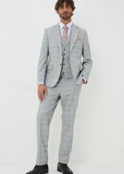 Taylor & Wright Cassis Check Tailored Suit Jacket