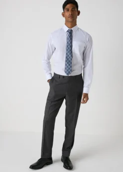 Taylor & Wright Hardwick Charcoal Tailored Fit Trousers